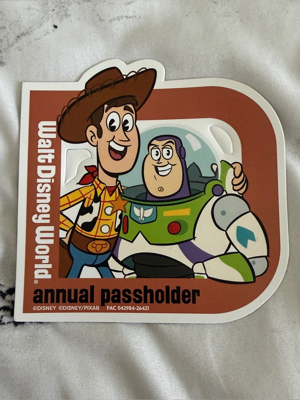 Disney | NWT Toy Story Annual Passholder Magnet